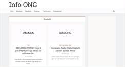 Desktop Screenshot of infoong.ro