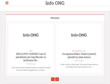 Tablet Screenshot of infoong.ro
